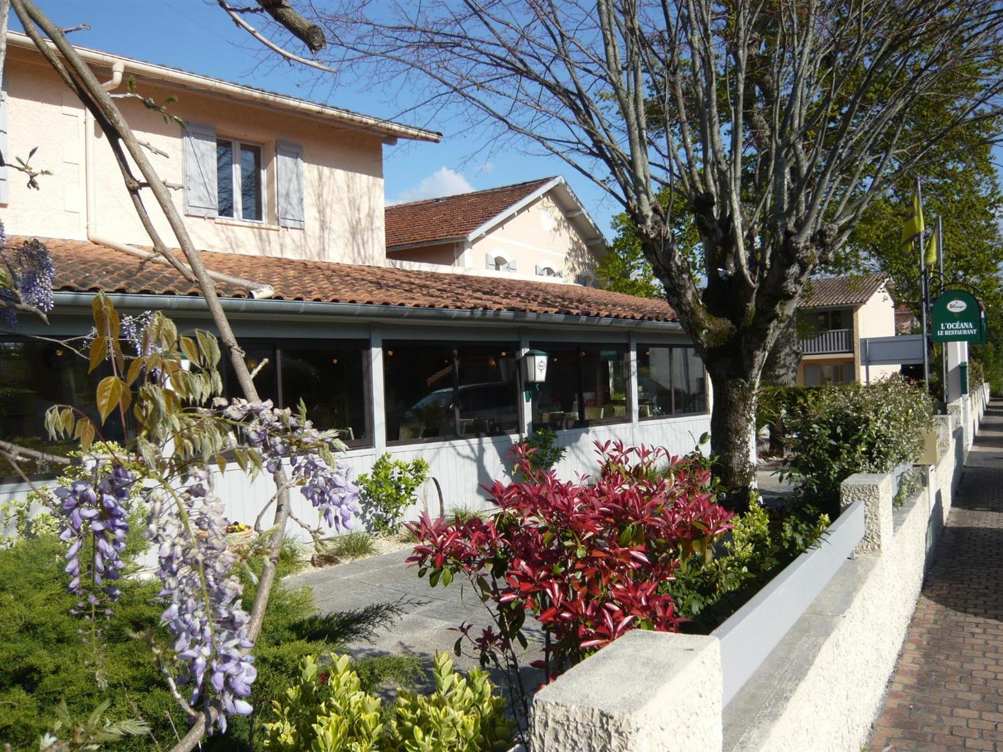 Logis Hotels - Hotel Et Restaurant L'Oceana 兰顿 外观 照片